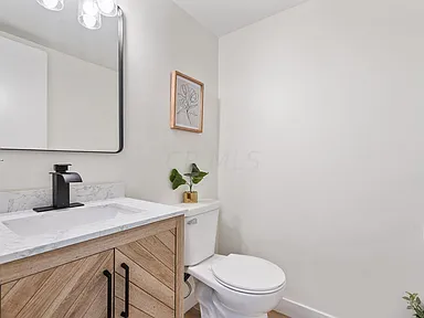 Canal Winchester OH after renovation — updated interior room