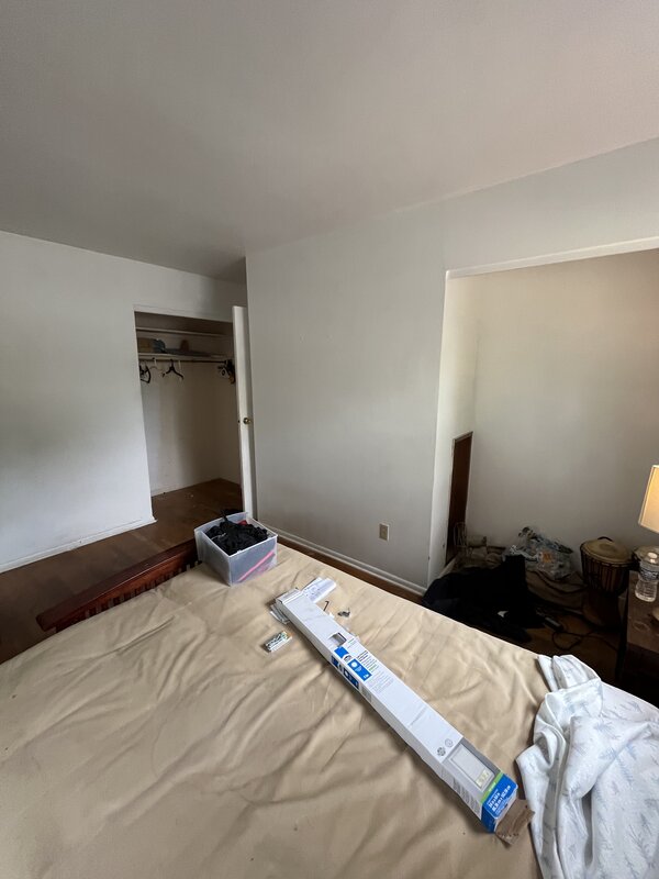 Columbus home before — interior condition