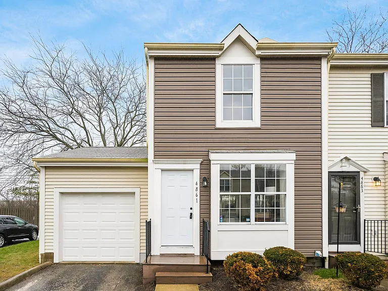 Hilliard OH townhouse after — fully renovated two-story at 4861