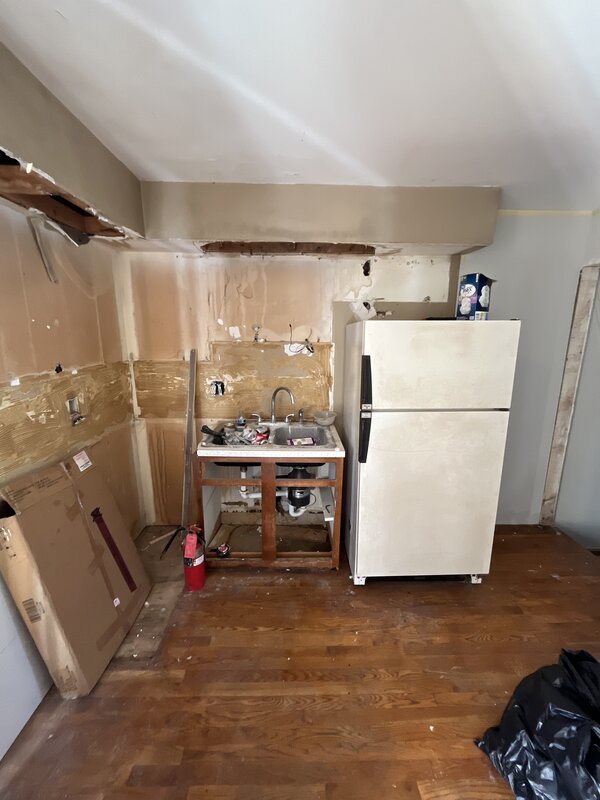 Lancaster OH rental interior before — as-is condition