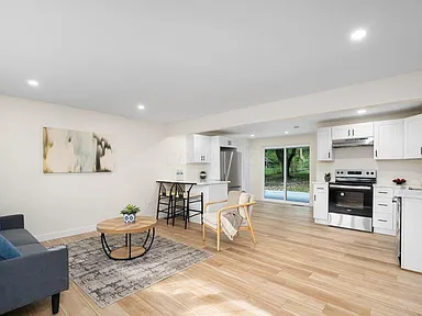 finished interior after full renovation