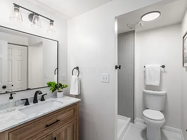 Westerville OH after renovation — finished interior after full renovation
