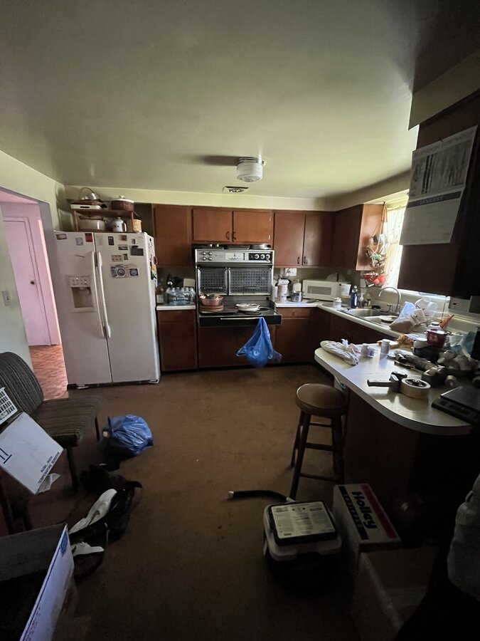 Westerville OH inherited before — interior condition with items throughout